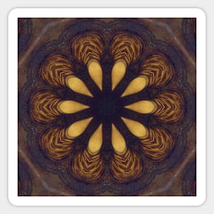 Mandalisa Kaleidoscope [textures] Pattern (Seamless) 2 Sticker